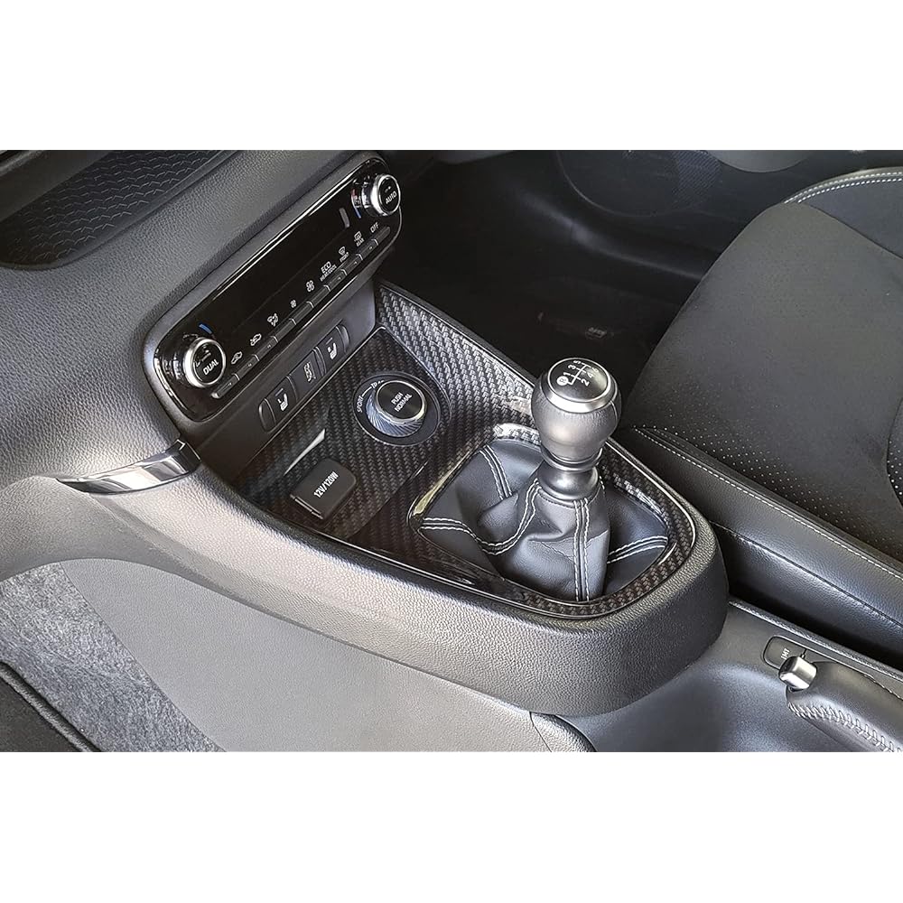 SecondStage Toyota GR Yaris Console Panel Set Digital Carbon Style/T586DCB