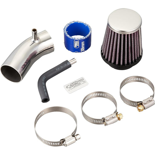 WirusWin Power Filter Kit Cross Cub 110 CC110 JA45 Stainless Steel Equipped with Reduction Pipe Installation Port