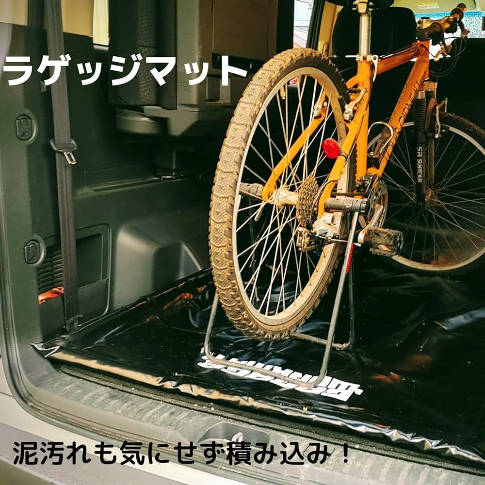 GARAGE-WORK-MAT Waterproof Mat Floor Bike Maintenance Storage Bag Included Road Bike Cushion Bar Washable Indoor Road Bike Bicycle Storage Maintenance Car Luggage Work Dirt Prevention Luggage Mat Cargo Mat Garage Camping DIY