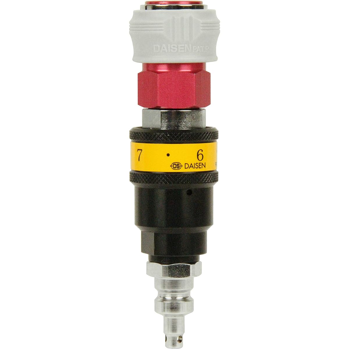 SK11 Daisen High Pressure/Normal Pressure Air Regulator Alumite Red PC-HL-GSO