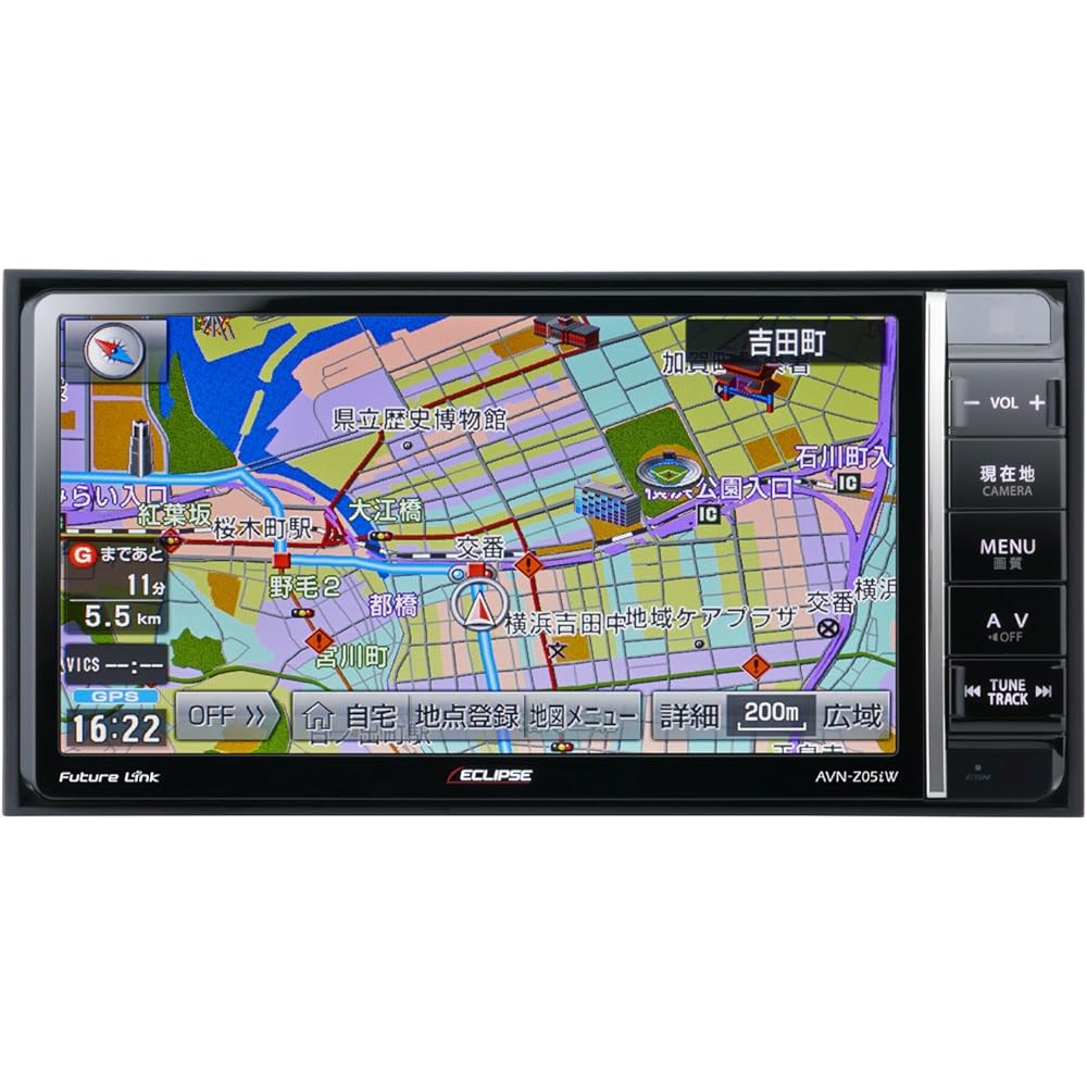 DENSO TEN Sales ECLIPSE 7-inch wide car navigation AVN-Z05iw Terrestrial digital (full segment) TV/SD/CD/DVD/Bluetooth/Wi-Fi