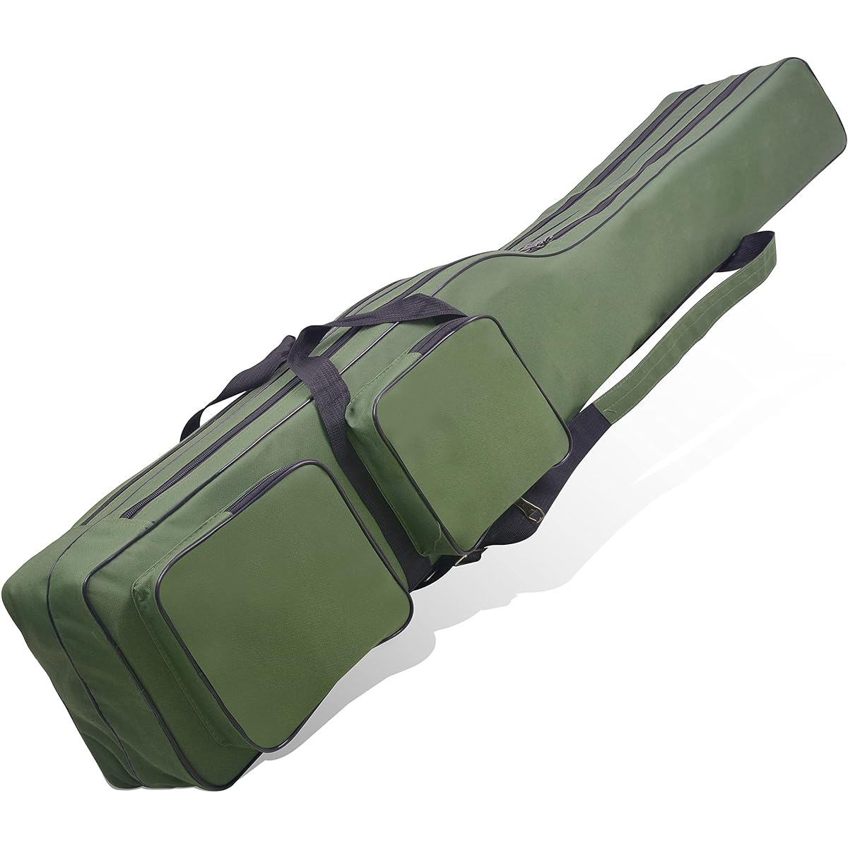 Fishing Rod Case, Large Capacity, Multifunctional, Soft, Portable Rod Case, 130cm, Handbag, Shoulder Bag, Waterproof, Foldable