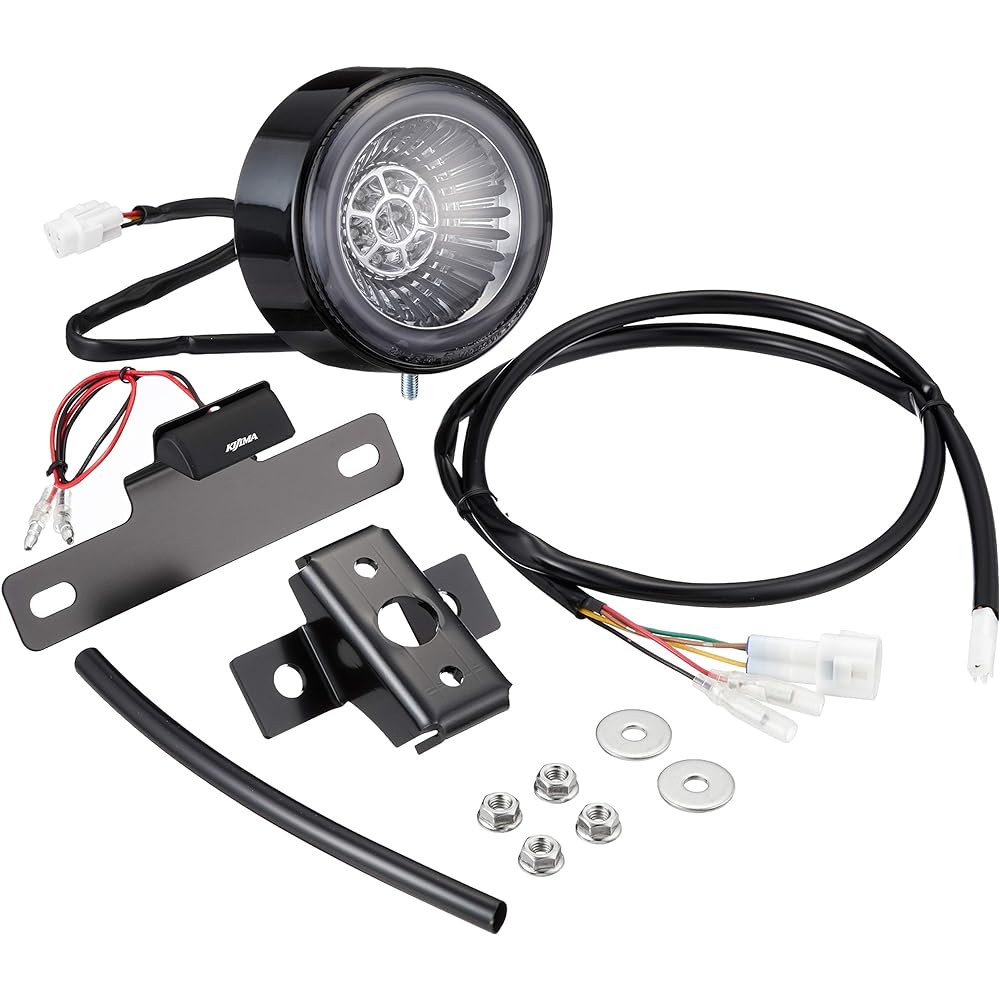 Kijima Motorcycle Bike Parts LED Tail Lamp Kit Semi-Smoke Lens '17~ Rebel 250 / Rebel 500 HONDA 218-4015
