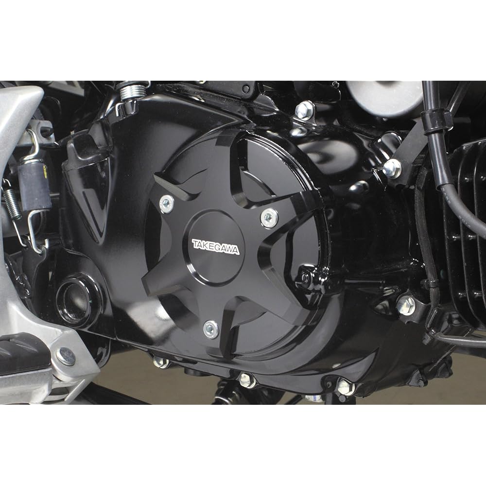 Special parts Takegawa Guard R. Crankcase Cover Protector (Black) GROM/MSX125 02-01-0076