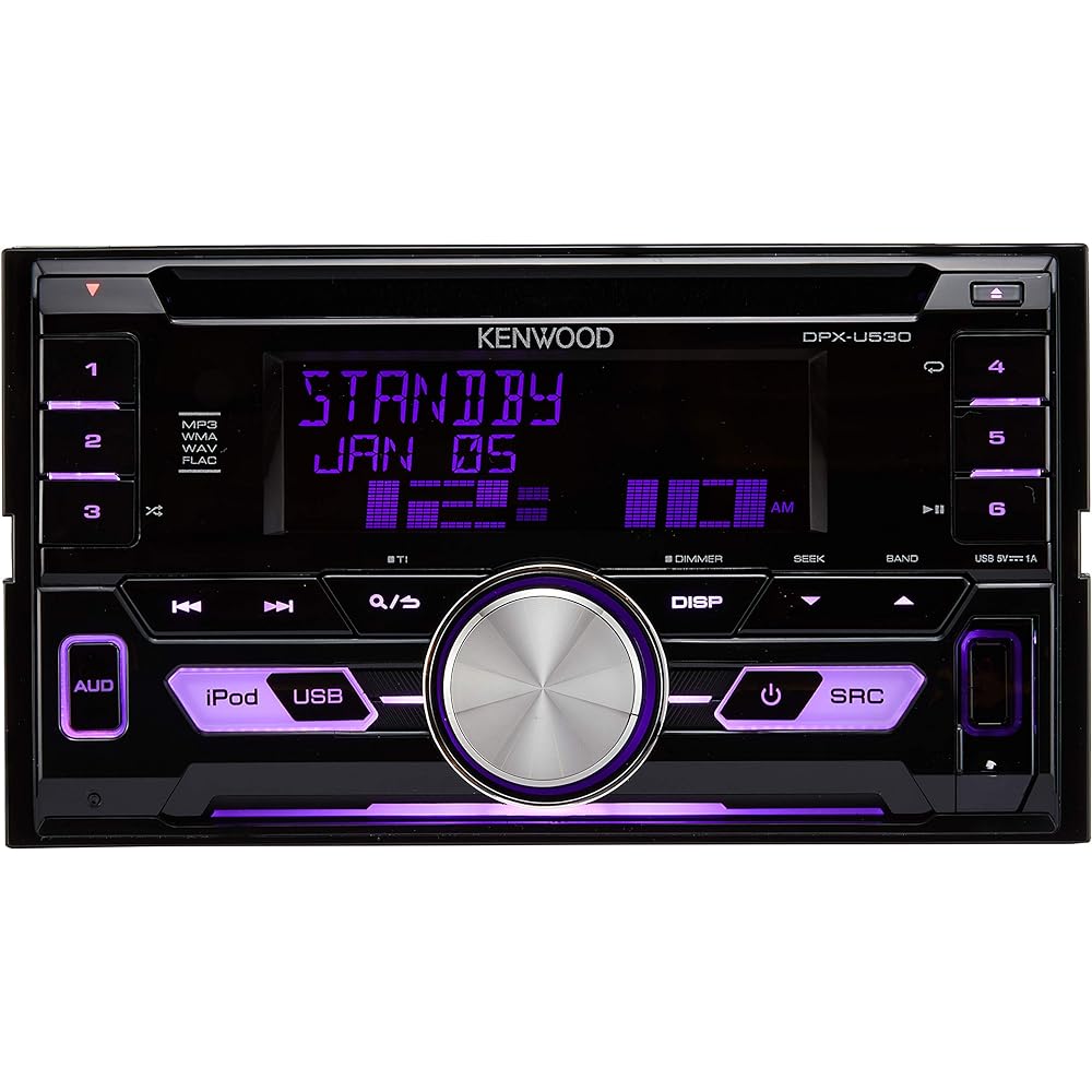 KENWOOD Car Audio 2DIN Size DPX-U530