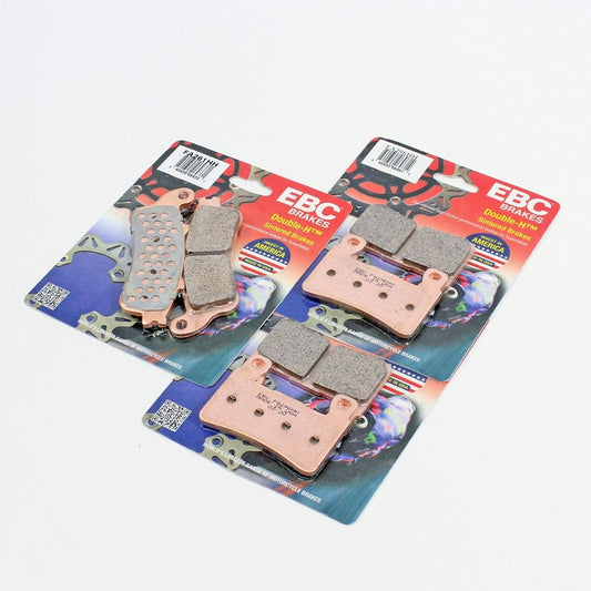 Front and rear EBC HH brake pad -3 pairs -FA261HH x 2 FA261/2HH x 1