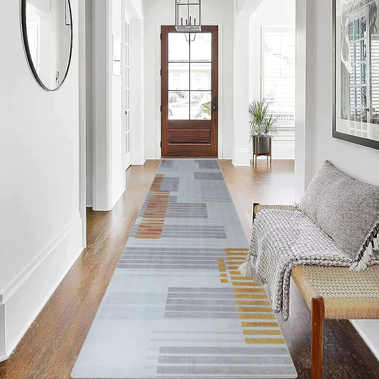 MIMIER Corridor Carpet, Corridor Laying, Long Corridor Laying Carpet, Long Carpet, Pet Carpet, Width 80cm, Soundproofing, Non-Slip, Machine Washable, Long Mat, Corridor, Scratch Prevention, No Slip, Floor Mat, Compatible with Floor Heating
