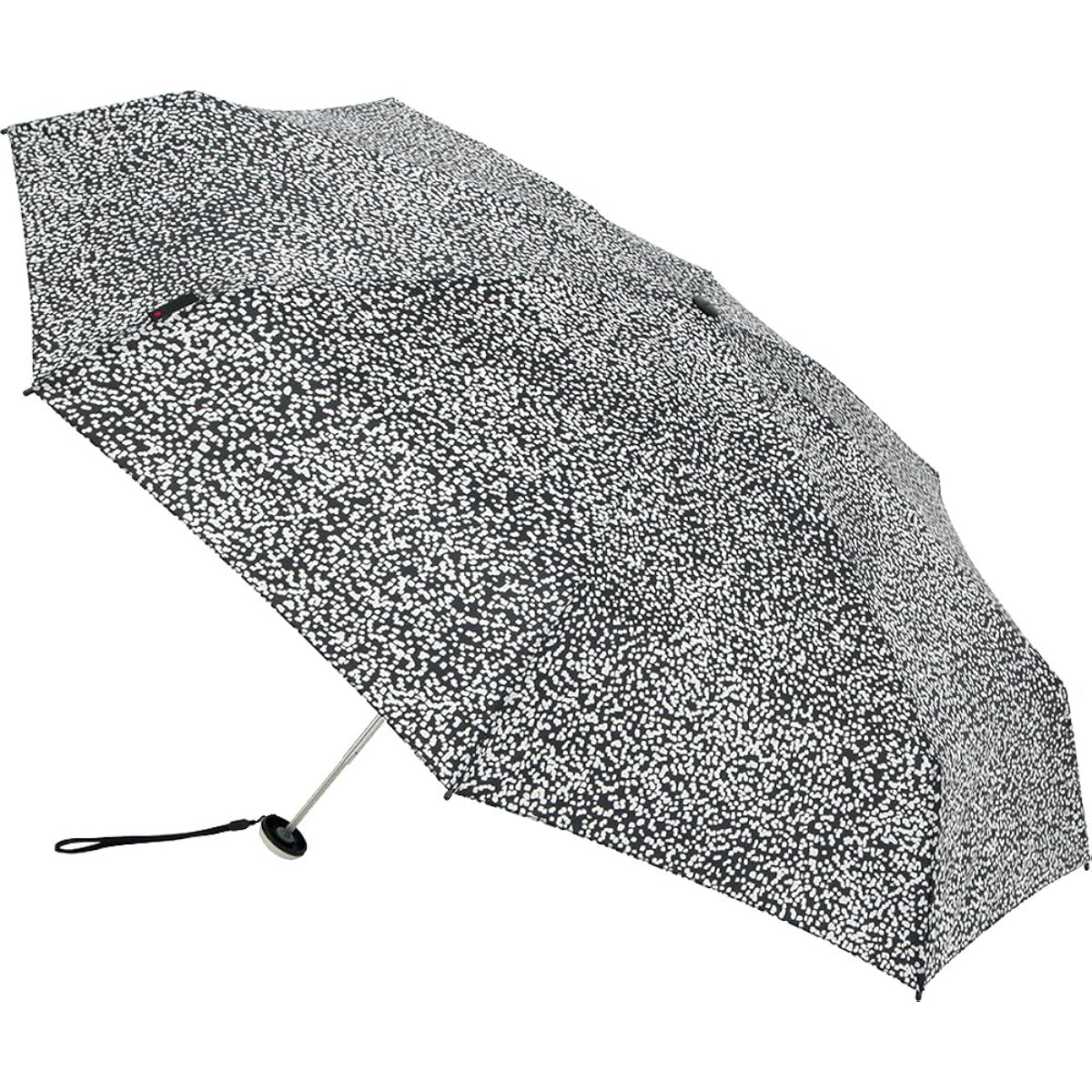 Knirps Folding Umbrella with Case [Regular Imported Product] Compact Water Repellent Quick Drying Brand X1 NUNO White Rain KNXL811-8234 Lightweight Umbrella