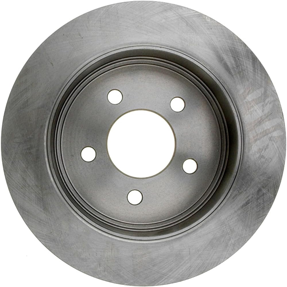 ACDelco 18A731A Advantage Non-Coated Rear Disc Brake Rotor
