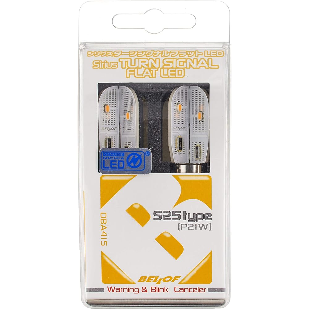 BELLOF Turn Signal LED S25(P21W) DBA415