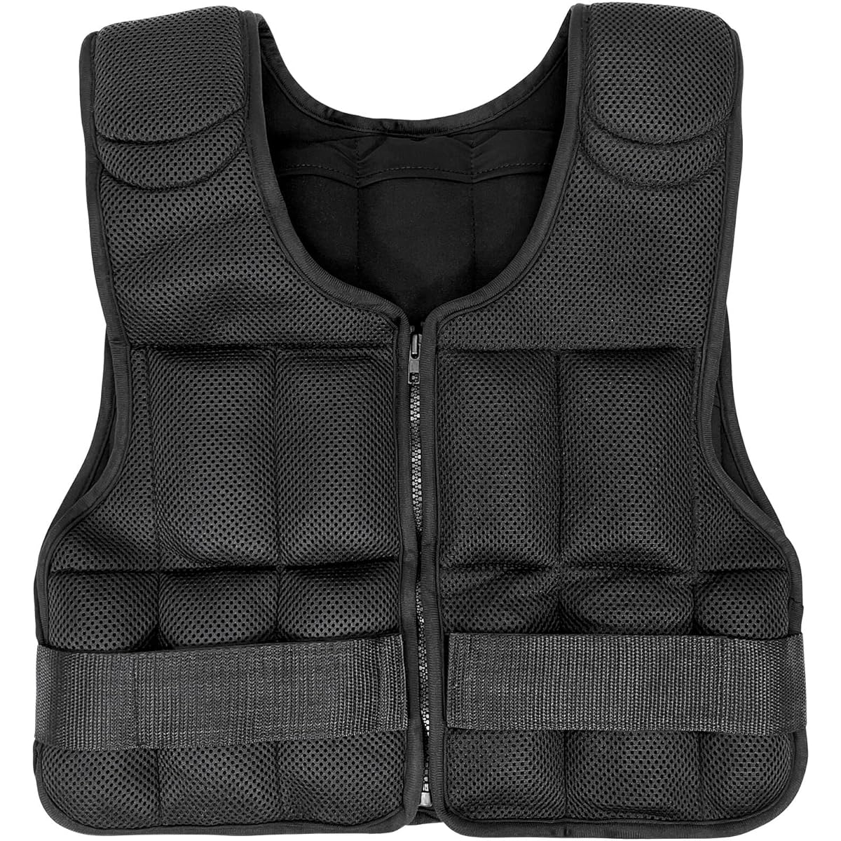 MUSCLE FACTORY Weight Vest Power Vest Mesh Weight Jacket Adjustable Weight Weight Power Muscle Training Core Weight Weighted Vest Training Gym Abdominal Muscle Loading Exercise Sports Walking Running 5kg 10kg 15kg 20kg