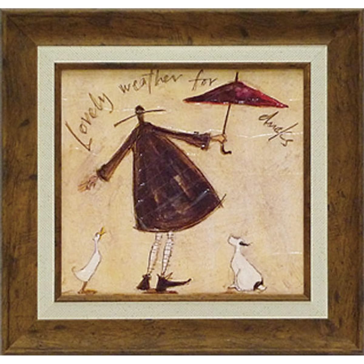 U-Power Art Frame/Modern Contemporary Multicolor Size: W32 x H31cm