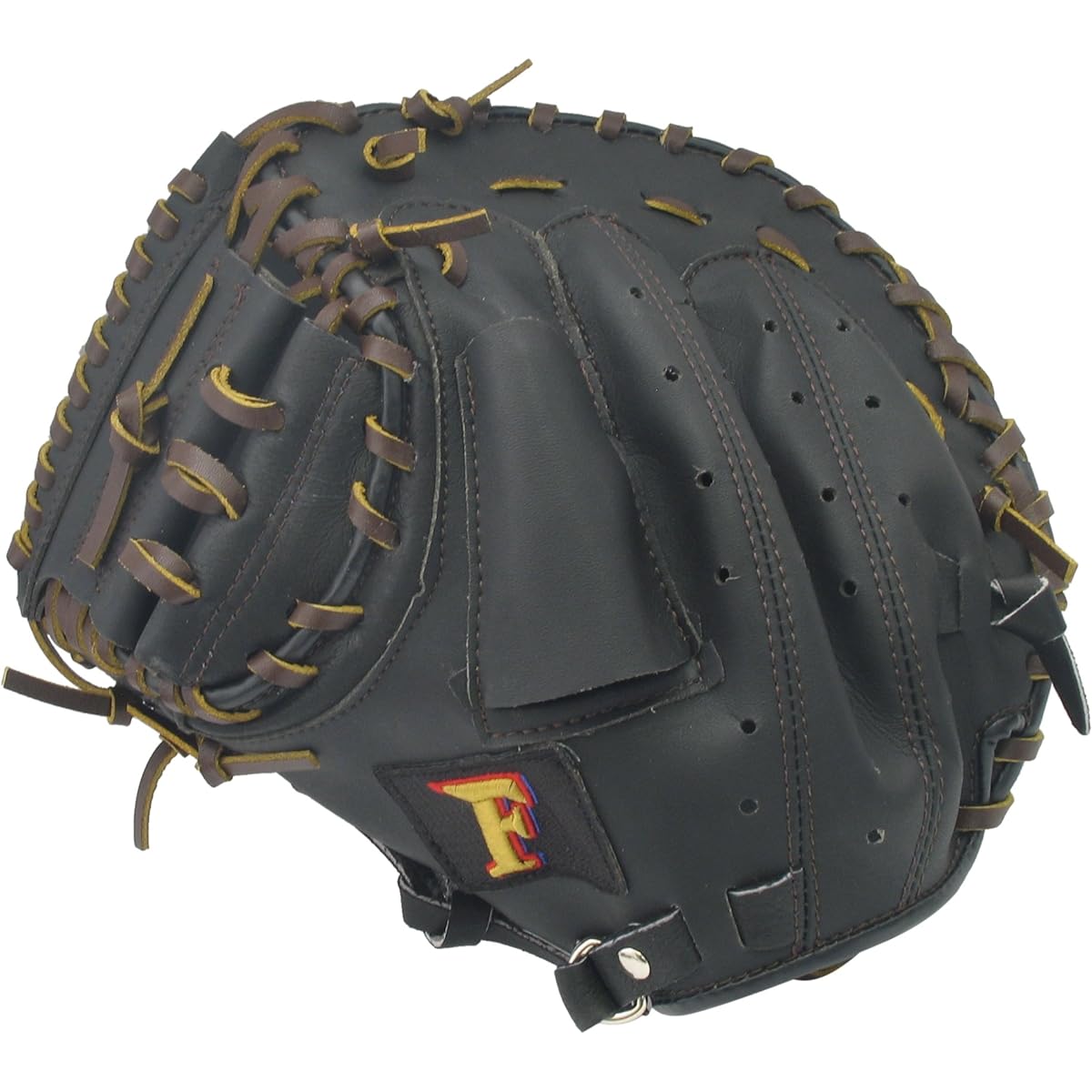 Falcon Boy Softball Catcher's Mitt RH (Left Throwing) CM-4045 Black M