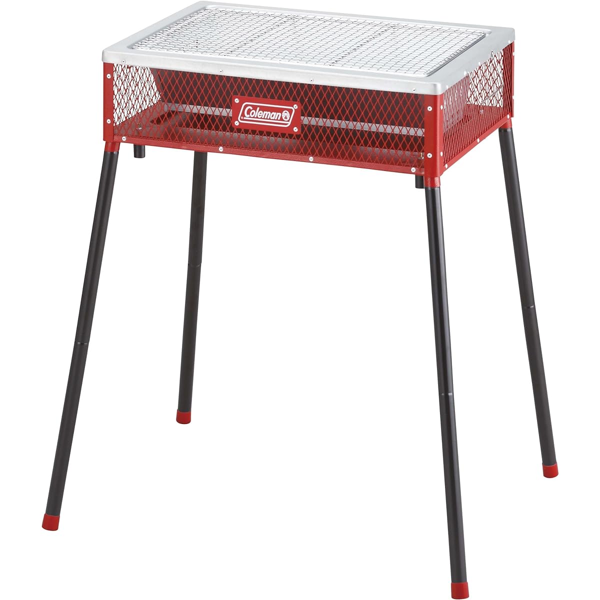 Coleman Stove Cool Stage Two-Way Grill for 3 to 4 People Red 170-9433