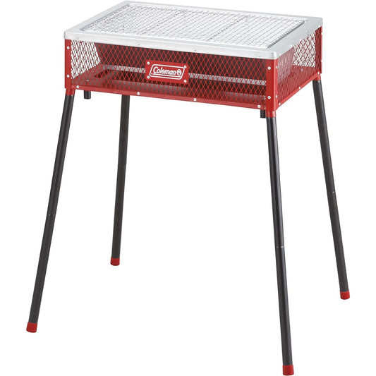 Coleman Stove Cool Stage Two-Way Grill for 3 to 4 People Red 170-9433