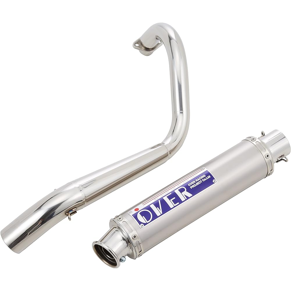 Over Racing Monkey Z50J 13-01-35 Full Exhaust Muffler Racing Down Carbon Scarf