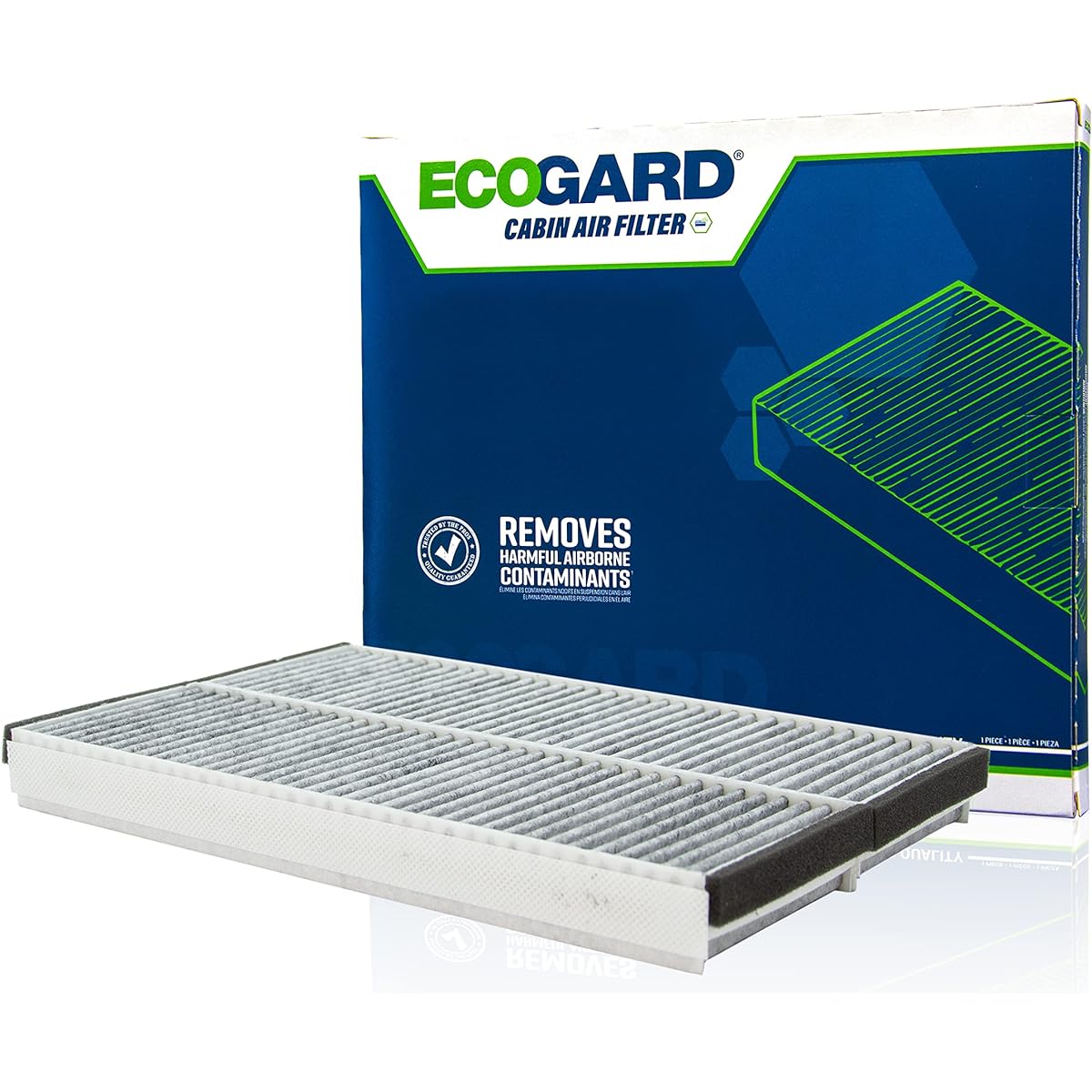 ECOGARD XC25760C Premium Cabin Air Filter Audi A6 Quattro 2005-2011, R8 2008-2015, A6 2006-2011, S6 2007-2011, S8 2007-2009, RS7 2014, RS7 2014