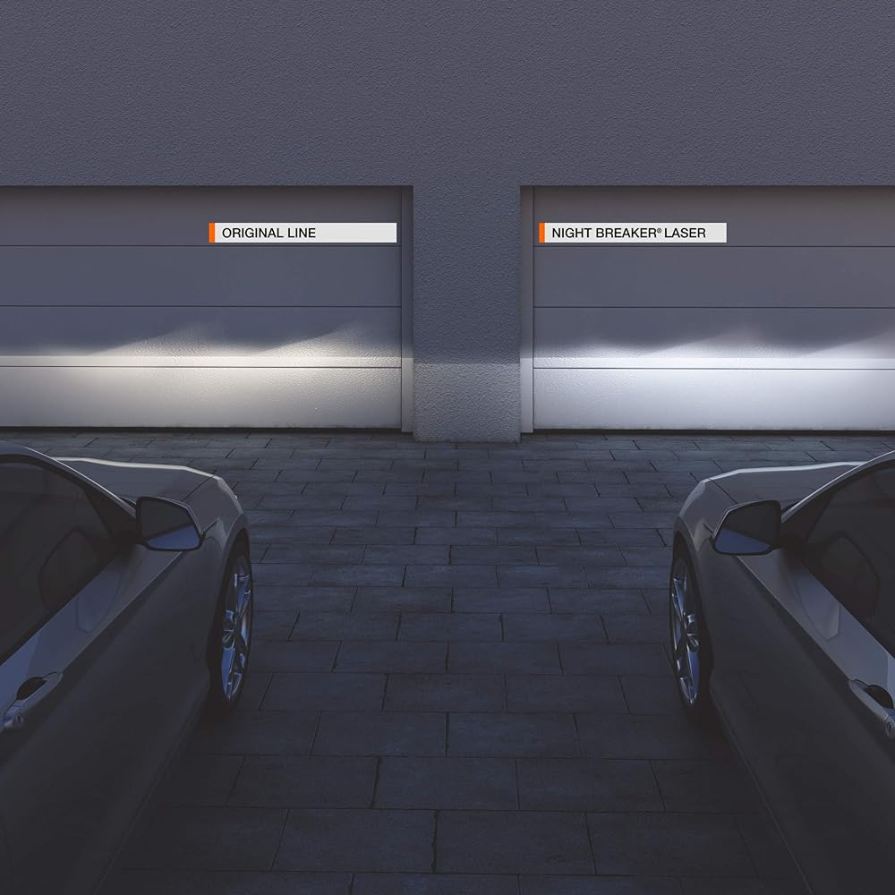 OSRAM Night Breaker Laser H4 next generation 150%or more halogen headlamp 64193NL-HCB