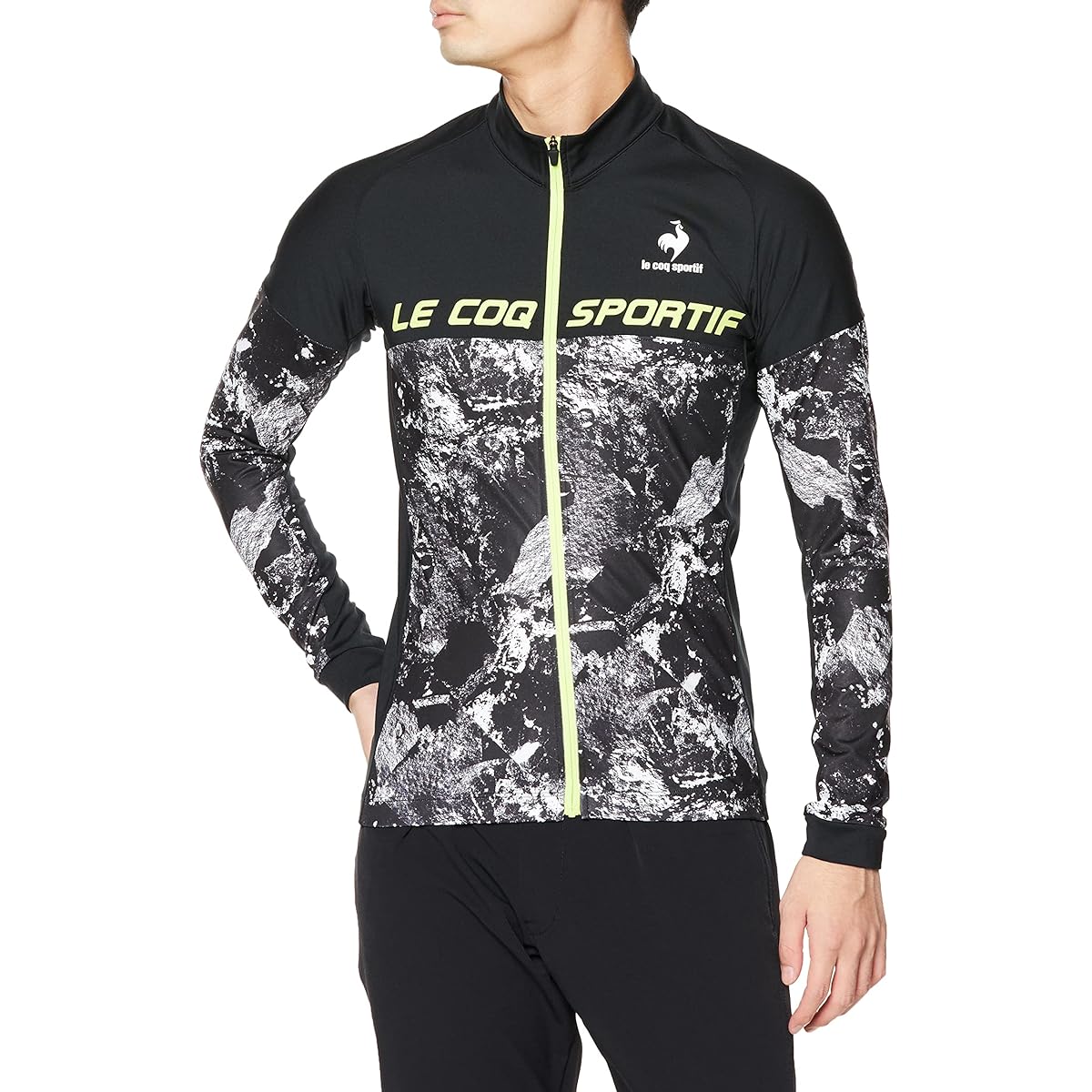 [Le Coq Sportif] Long Sleeve Shirt Cycling Bicycle Warm Stretch