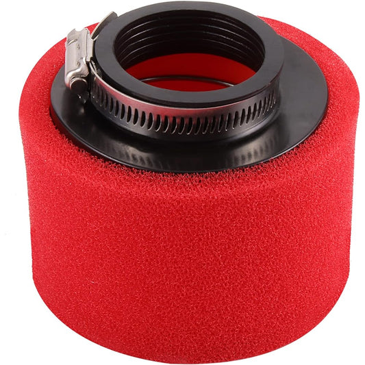 GOOFIT 48mm Air Filter Racing GY6 50CC Motorcycle Scooter Bike Dart Pit ATV Red