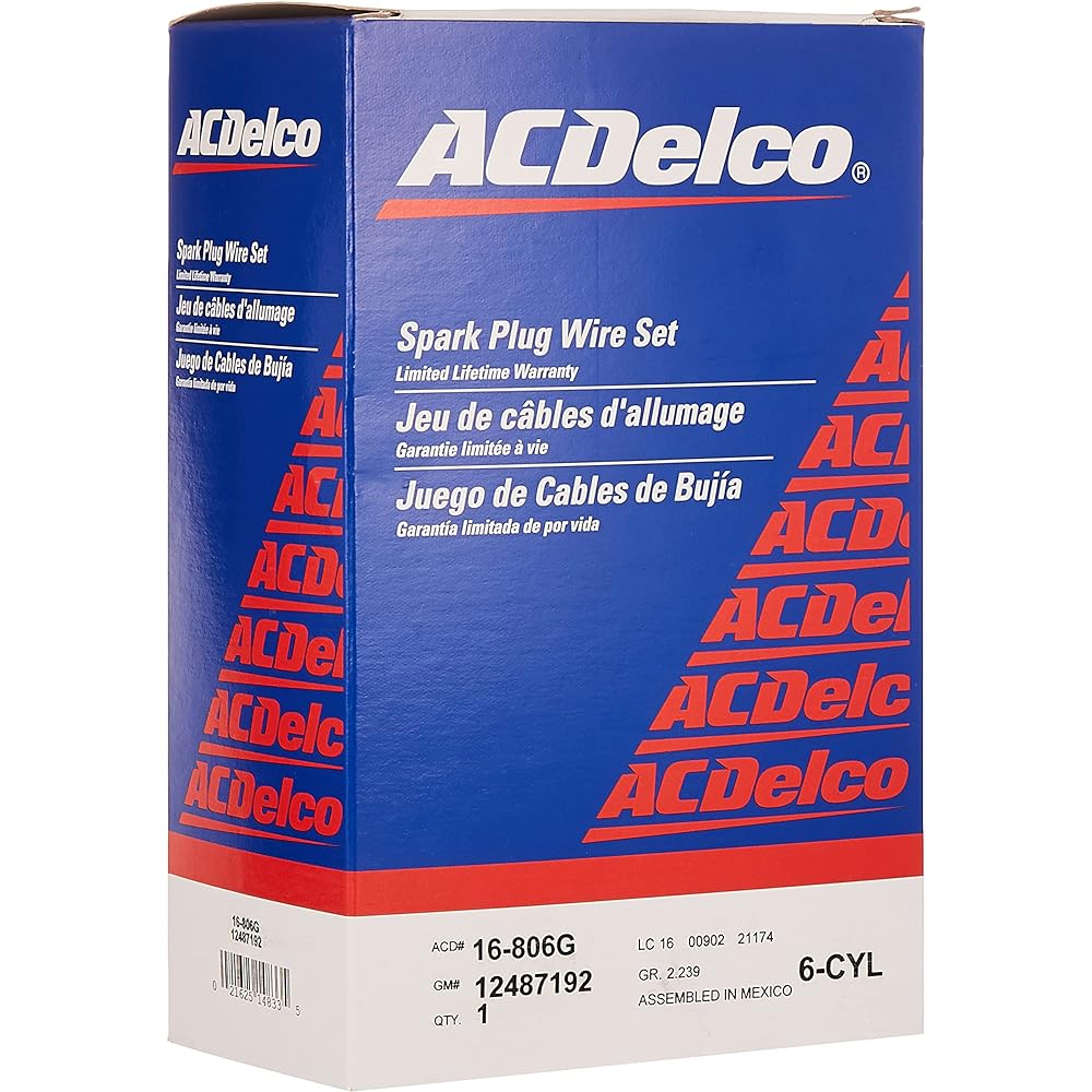 ACDELCO Professional 16-806G Spark Plug Wire Set