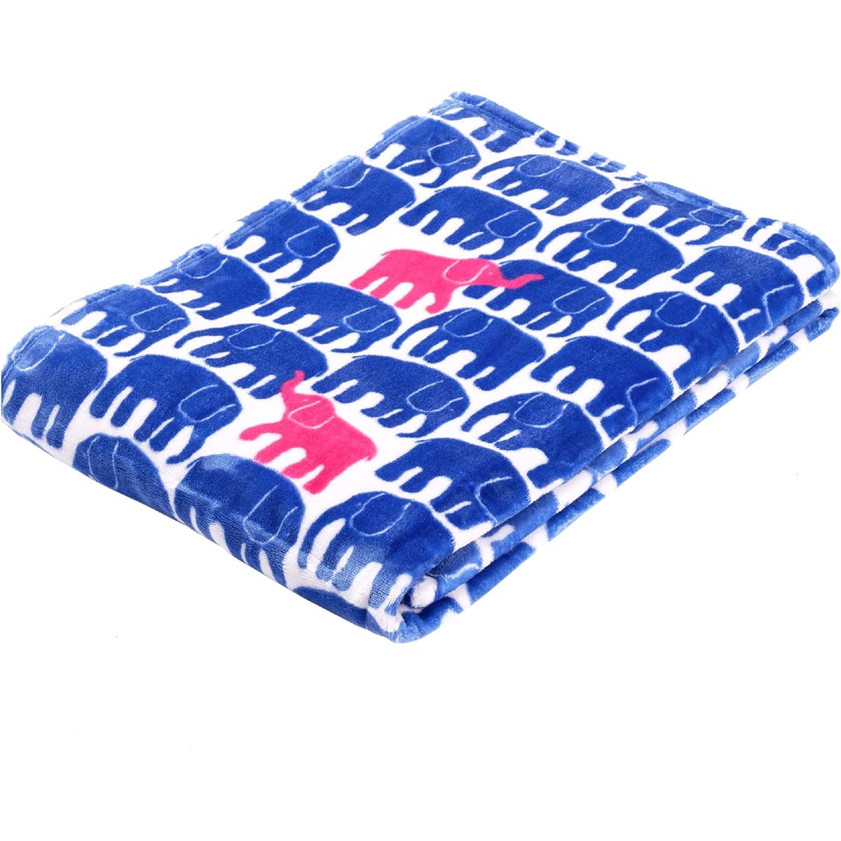 Nishikawa Blanket Single Washable Finlayson Elephanti Vappa Soft Smooth Blue FQ03605008