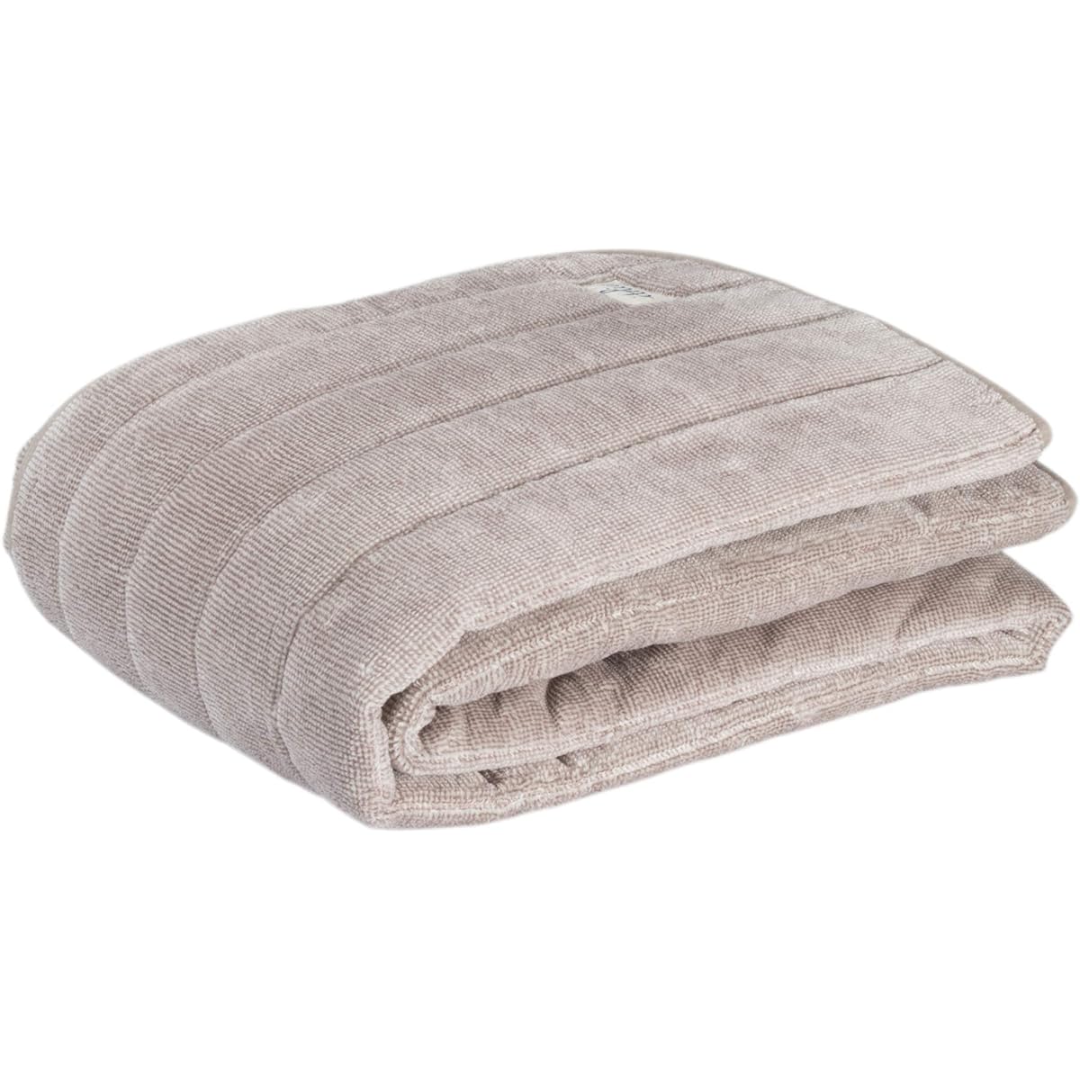 nishikawa [Nishikawa] Warm Bed Pad Semi-double 100% Cotton Made in Japan Durable Reinforced Rubber Fluffy Itelier Plain Brown CM19112672BR