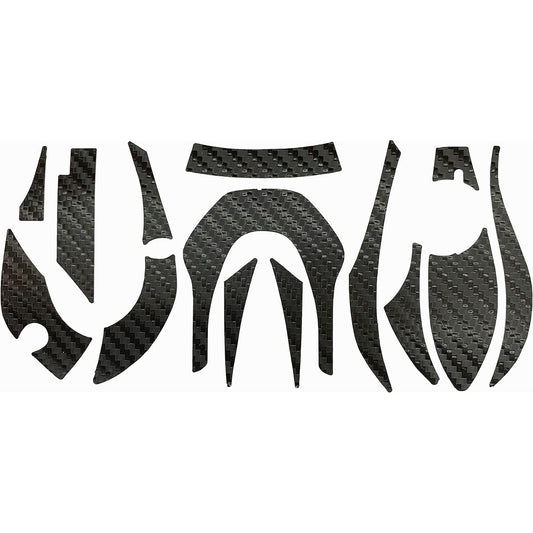 CUSTOM SEAT.JP Armor YOROI 20 Tatula SVTW 19 Tatula TW 23 Saltist TW100 Custom Decal Scratch Prevention Scratch Protection Bait Reel Custom (Black (For Left Handle))