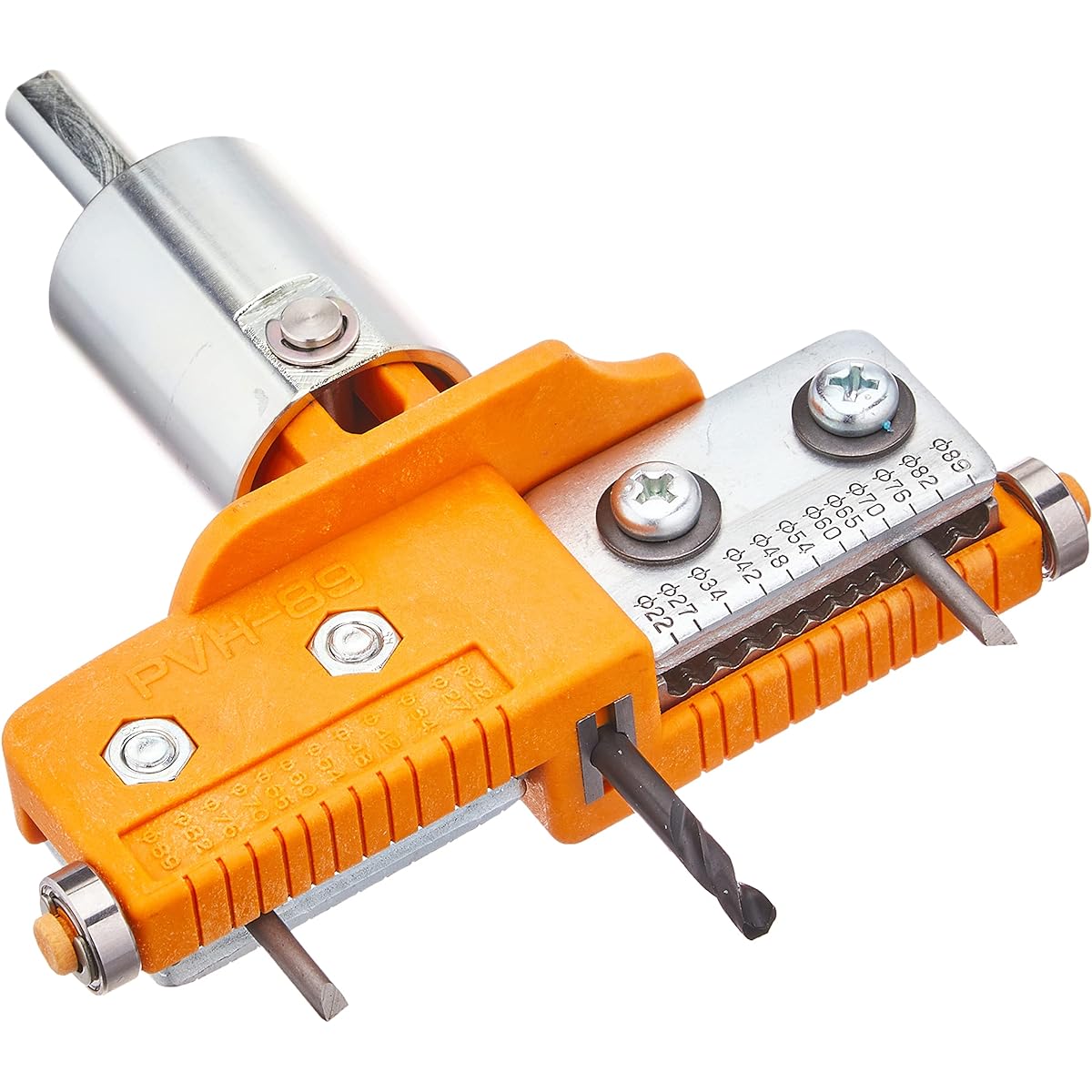 Mirai Kogyo PVC Hole Saw with Case PVH-89 for Hard PVC Board