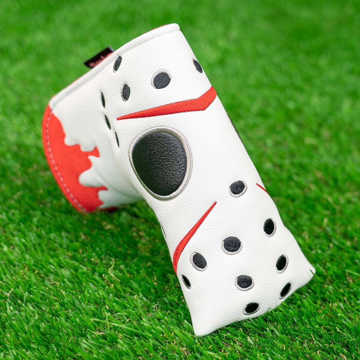 Mytag 3 Piece Set (1FUT) Golf Wood Cover Set Golf Driver Cover Fairway Wood Utility Putter Cover Head Cover High Quality Leather Magnetic Closure Pin Type Pin Type Blade Type Putter Cover Mallet Hockey
