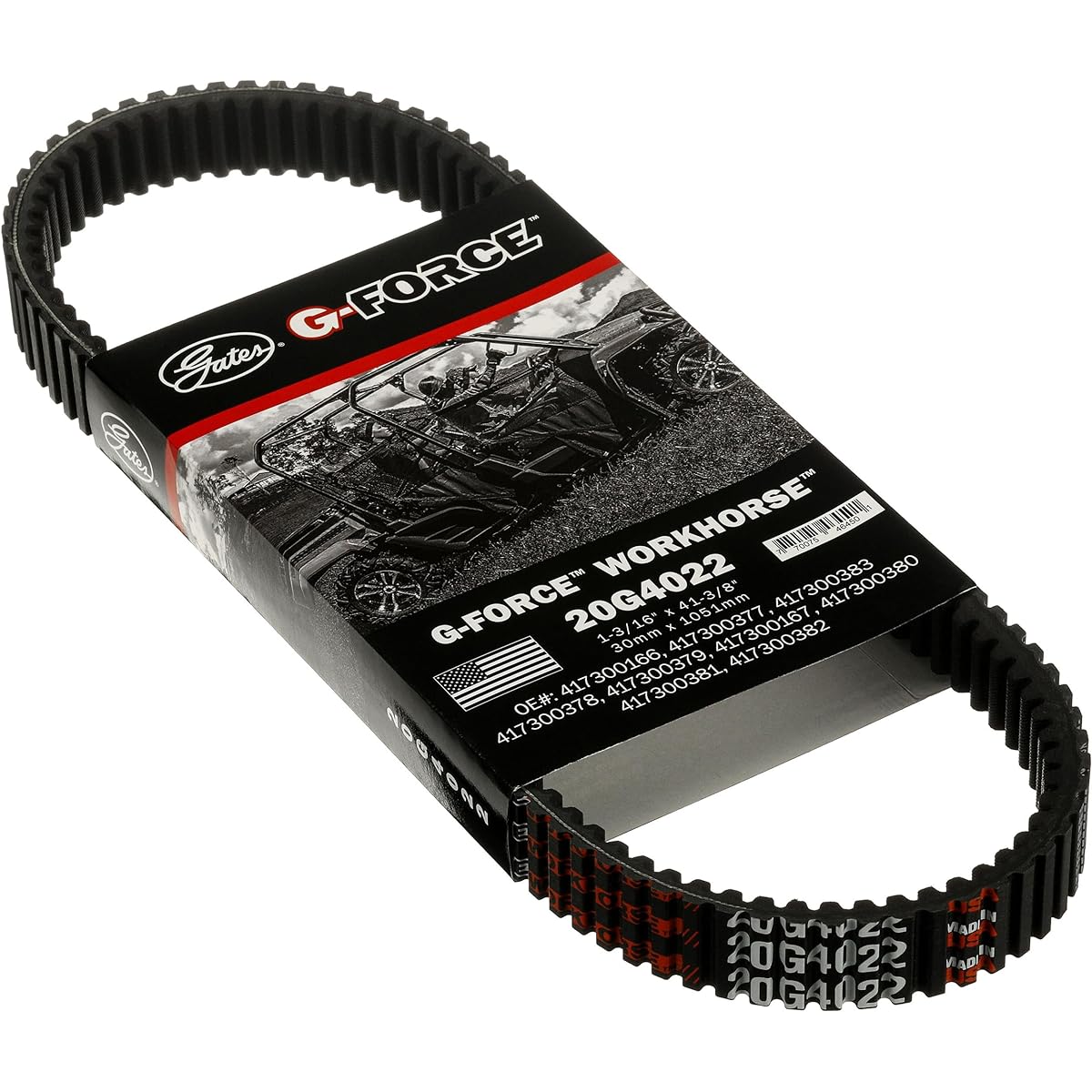 GATES 20 G4022 G -Force recreational belt