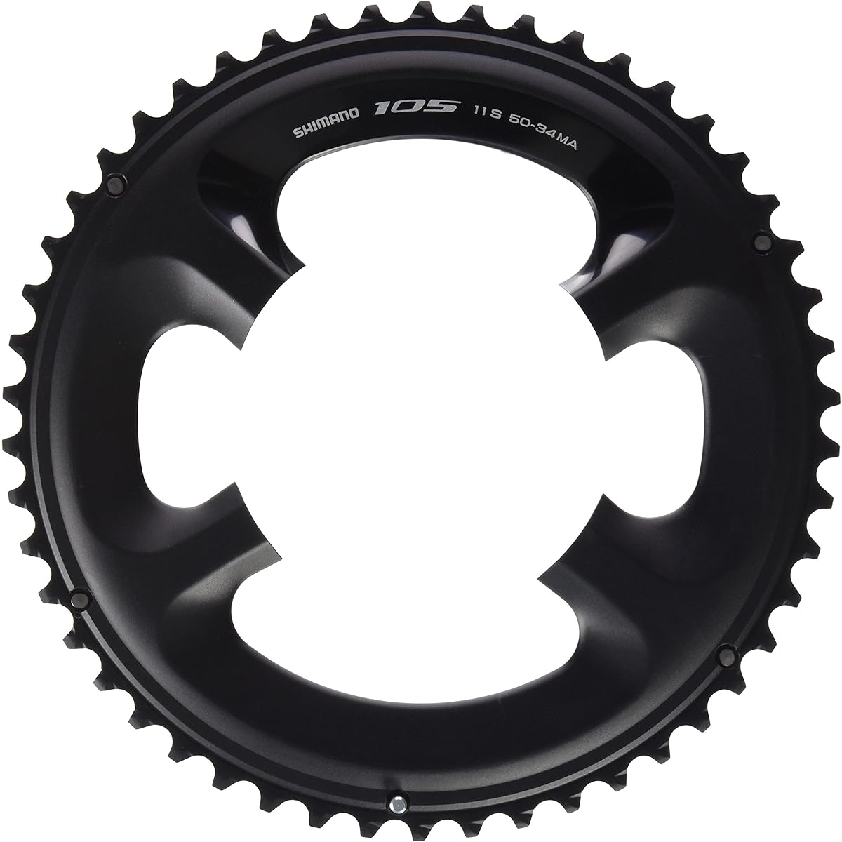 SHIMANO chainring with hook teeth 50T-MA (for 50-34T) Y1PH98