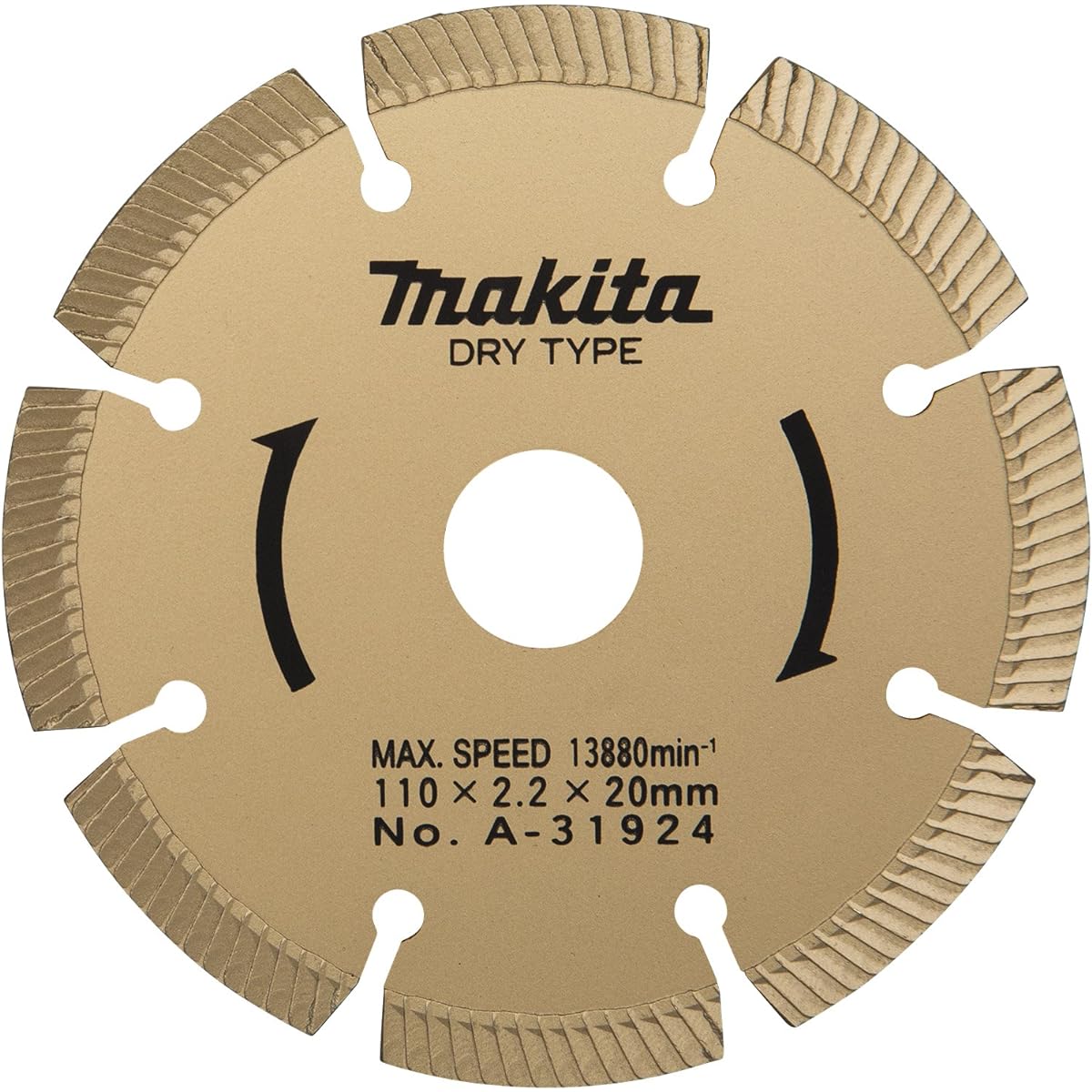 Makita Diamond Wheel Outer Diameter 110mm High Quality A-31924