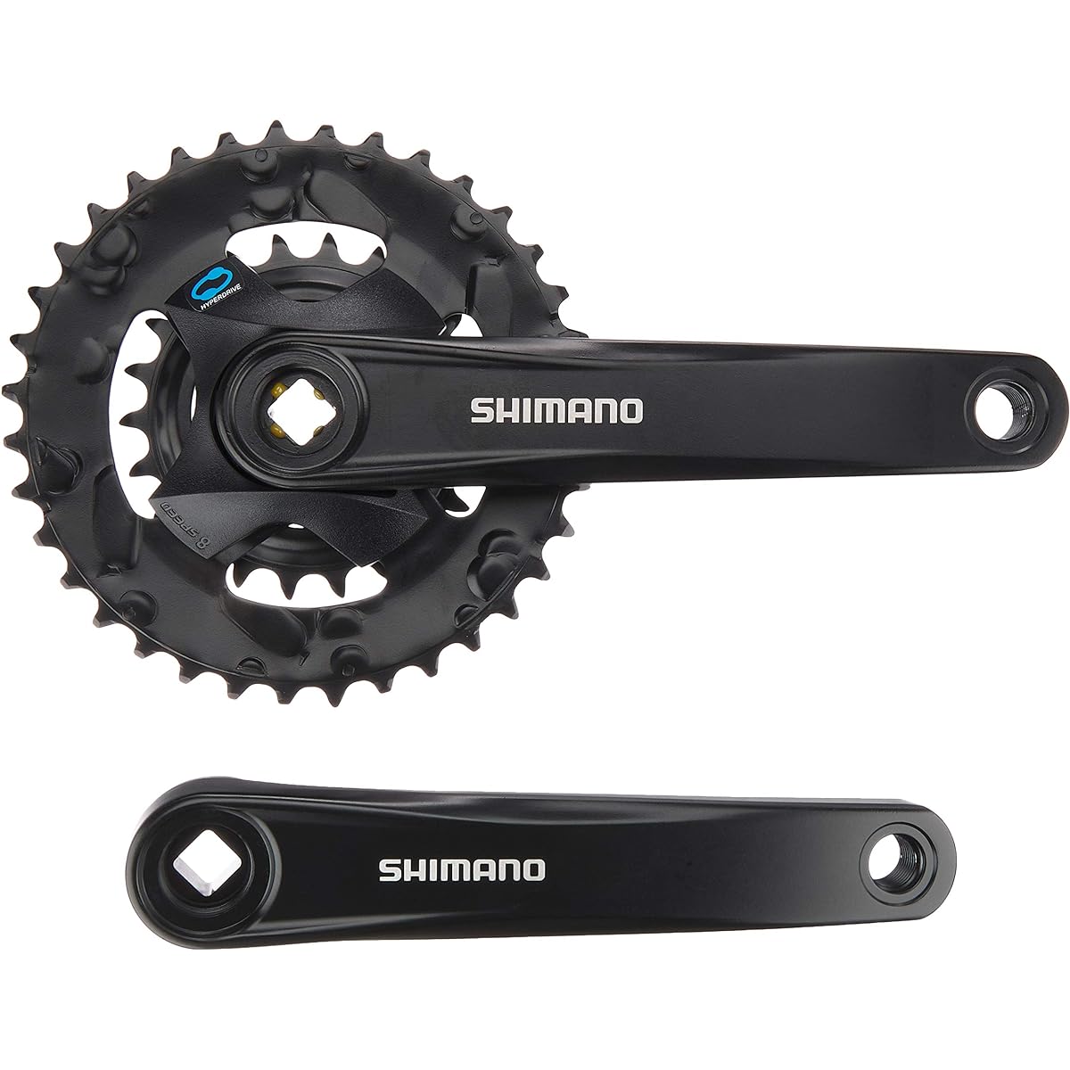 SHIMANO Crankset FC-M315-B2 Black 36X22T 170mm 8S/7S EFCM3152BC62XL