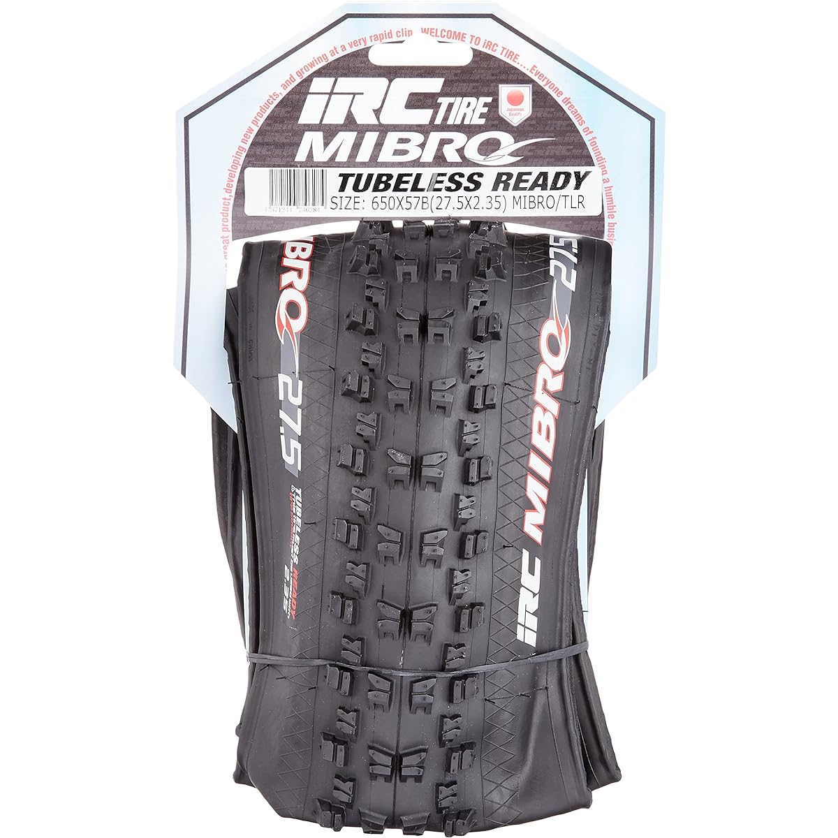IRC TIRE Bicycle Tire MIBRO [TUBELESS READY] Mibro Tubeless Ready 27.5X2.35 650X57B