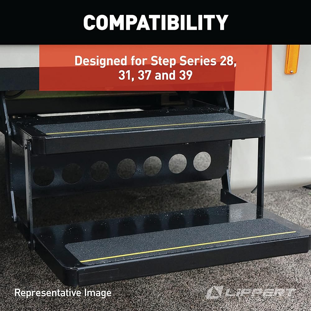 KWIKEE Replacement Electric RV Step Gear Box Consolidated parts B Step Series 28 31 37 39 Cast Housing 8.25 inch x 3.35 inch x 4.25 inch --1101426