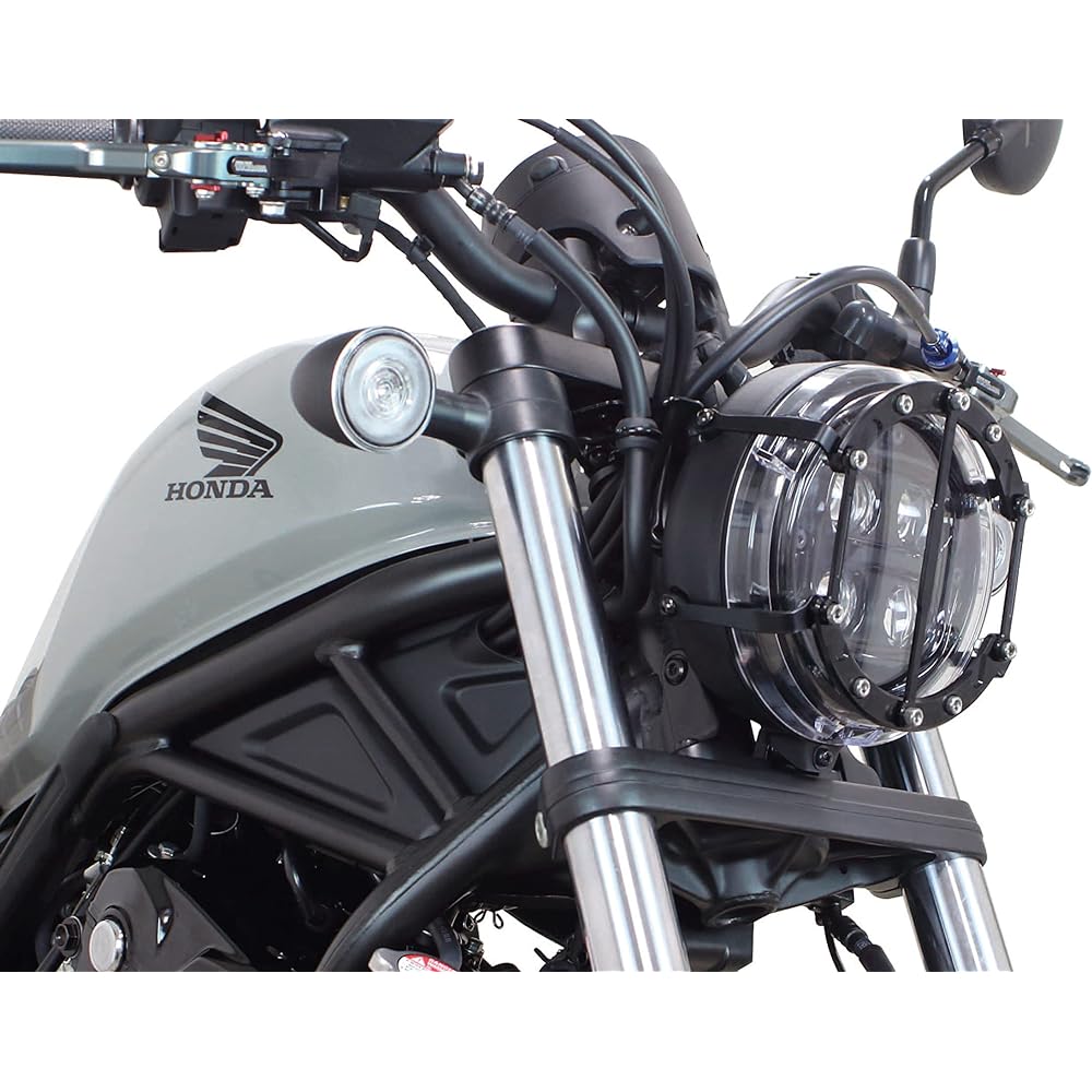 Special parts TAKEGAWA headlight guard (black) CL250/500/Rebel 250/500/1100 09-09-0086