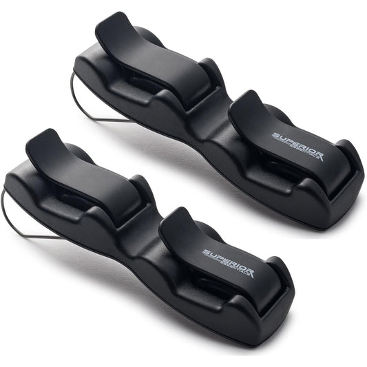 Superior Essentials Double Sunglasses Holder San Visor/Ventilation Sunglasses Conveniently Storpo 2 pieces 2 pieces