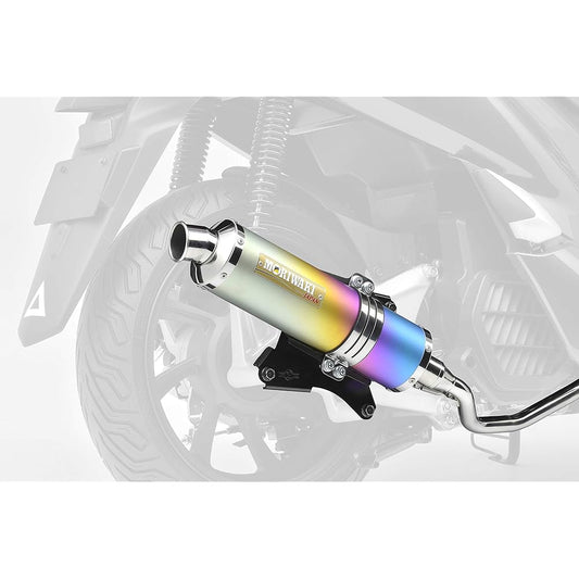 MORIWAKI Full Exhaust Muffler ZERO Anodized Titanium 18-20 PCX/PCX150/PCX HYBRID 01810-L31S1-00