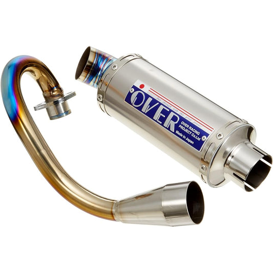 OVER RACING Full Exhaust Muffler Full Titanium Titanium Up Muffler MONKEY Z50J [Monkey] 13-01-28