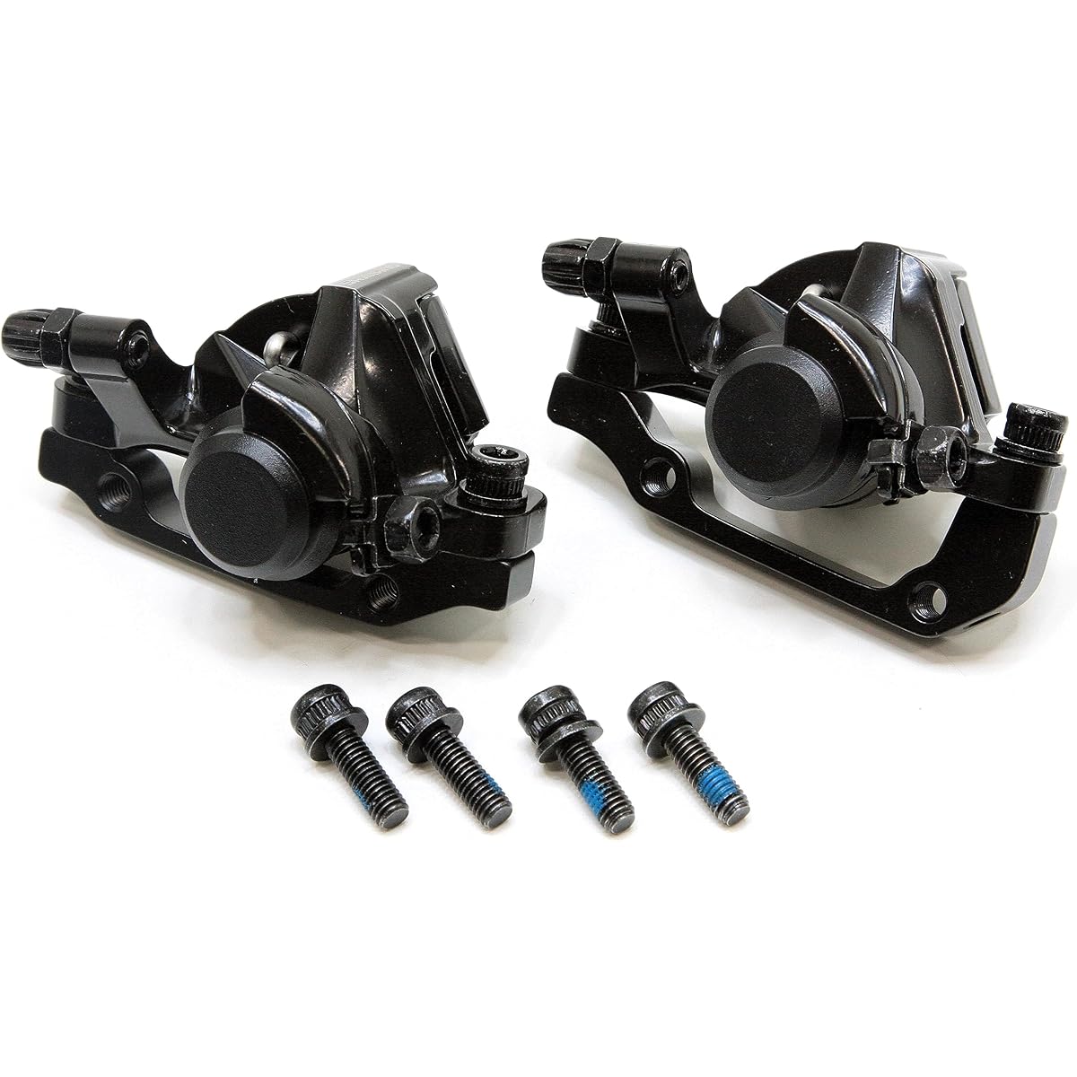 SHIMANO Lightweight High Performance Wire Type Disc Brake BR-M375 No Rotor Front and Rear Set Black