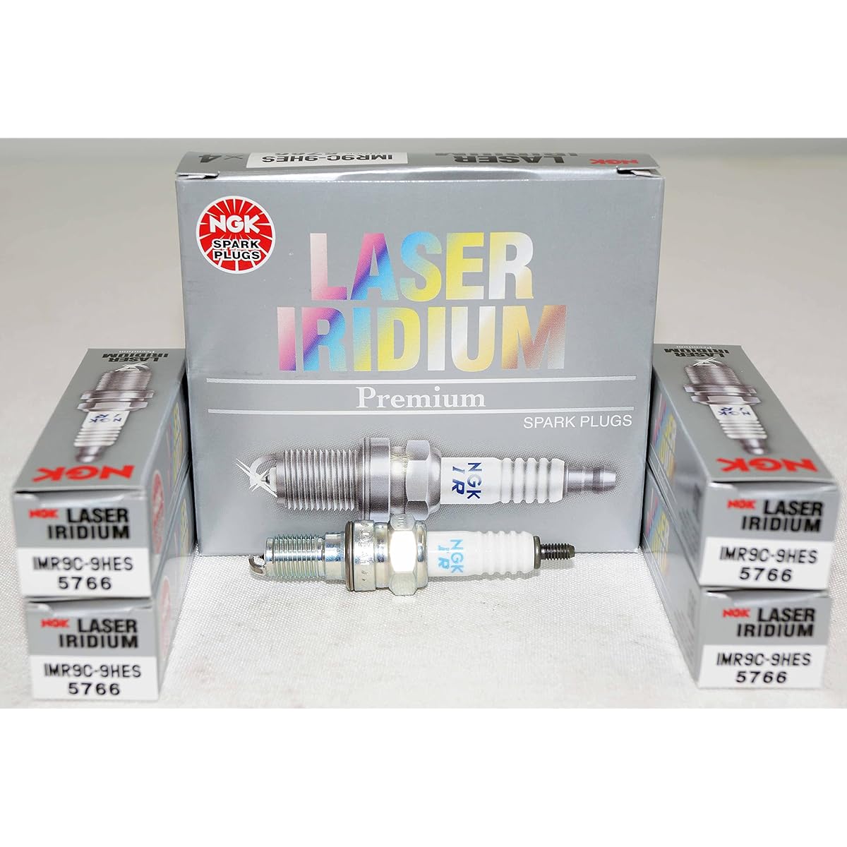 NGK (5766) IMR9 C-9hes Spark Plug-Pack of 4