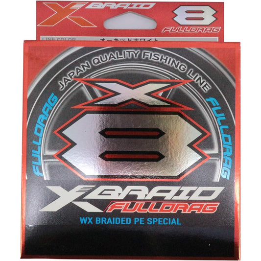 X-Braid Full Drag X8 Hanger Pack 300m