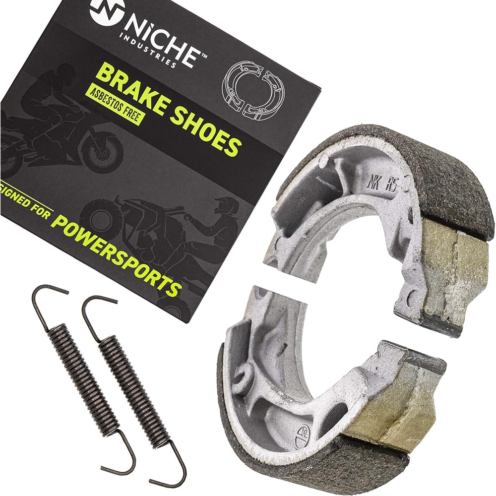 NICHE Brake Shoes Honda XR80 XR75 CT90 CRF150F CRF230F XR200R XL100S 06430-GBJ-J10 Front/Rear