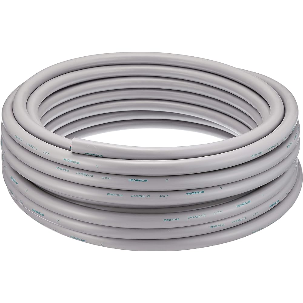 Mitsuboshi 600V Vinyl Cabtire Cable VCT 16 Cores X0.75SQ Gray 20m