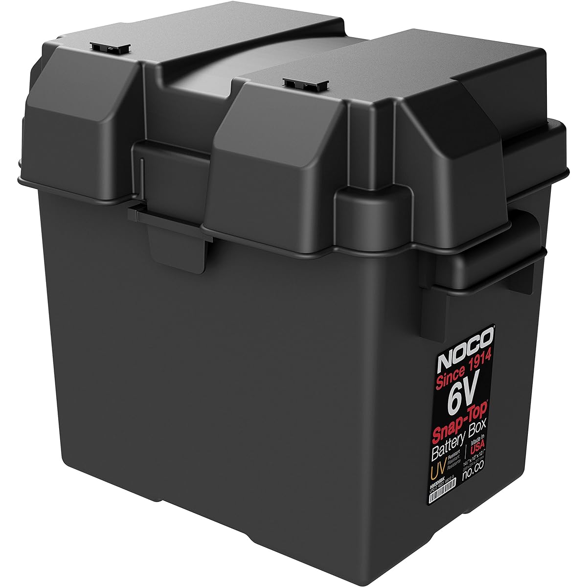 NOCO Group SNAP-TOP Battery Box for Motor, Marine, RV Battery HM306BK