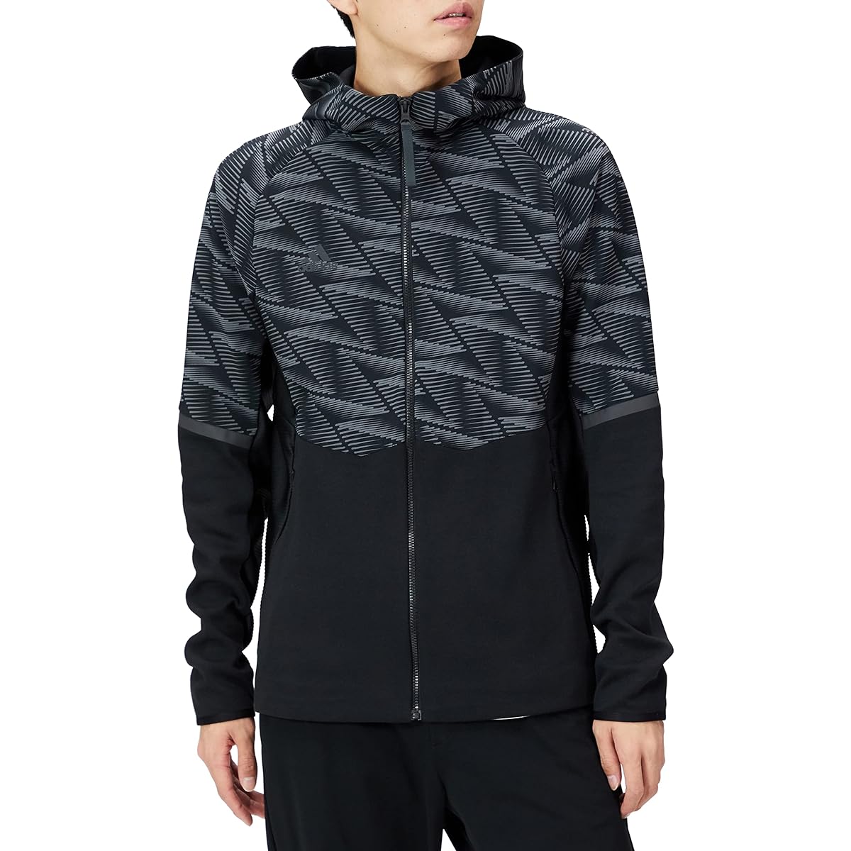 [Adidas] Hoodie Design for Gameday Full Zip Hoodie QY188 Men's