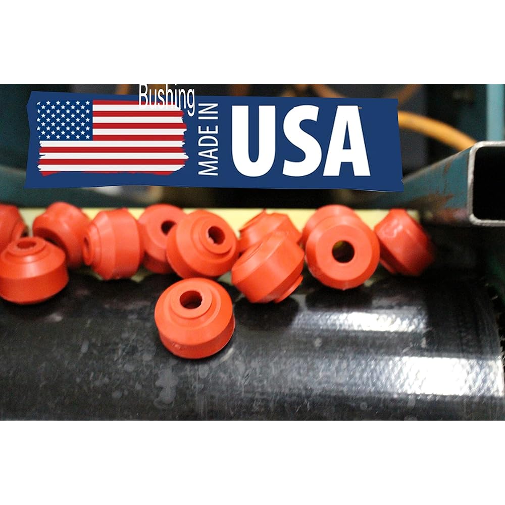Suspension Dade Front Waver Link + Front Bushing 2WD 2002-2010 Compatible with Dodge Lamb 1500