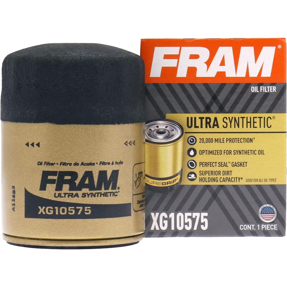 Spin-on oil filter XG10575