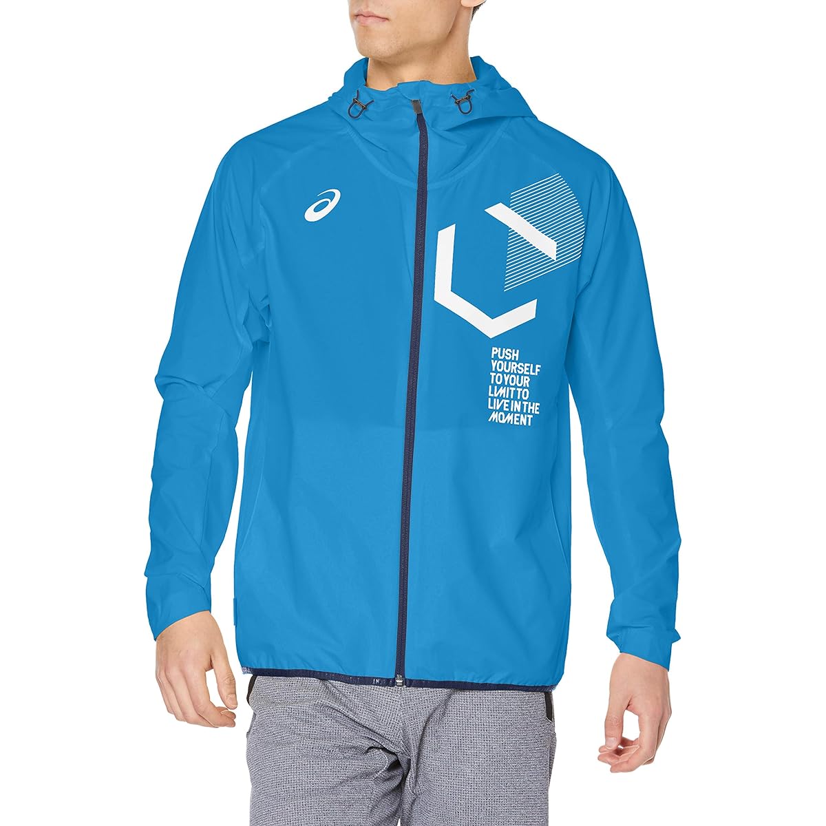 [ASICS] Training Wear LIMO Stretch Cross Hoodie Jacket 2031C186 Men's